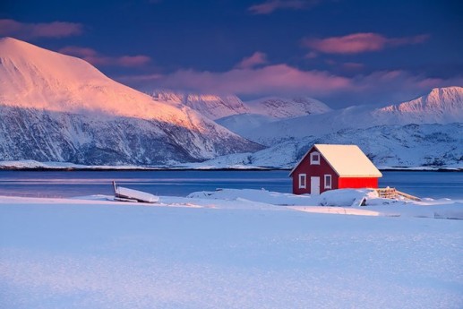 Khám phá những ngôi nhà đẹp mê hồn giữa tuyết trắng