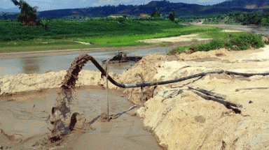  Trà Vinh: Người dân phản đối dự án khai thác cát trên sông Cổ Chiên