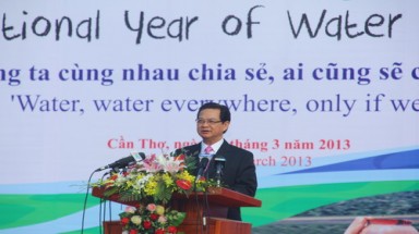 Bài phát biểu của Thủ tướng Nguyễn Tấn Dũng tại Lễ Mít tinh Quốc gia hưởng ứng Ngày Nước Thế giới 2013