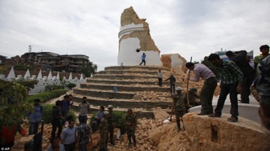 Động đất ở Nepal: "Một phần lịch sử" đã bị xóa sổ