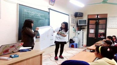  Green Fingers Việt Nam đến với các em học sinh trường tiểu học Láng Thượng 