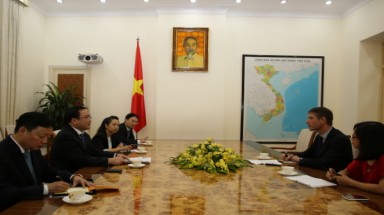  Việt Nam-Anh tăng cường hợp tác trong ứng phó biến đổi khí hậu