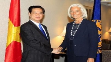 Thông cáo báo chí về buổi làm việc của Thủ tướng Việt Nam với Tổng Giám đốc IMF 