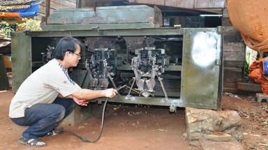   Người sáng chế máy gọt vỏ củ mì tự động ở Tây Nguyên