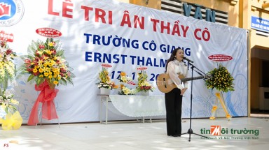  Mừng ngày 20/11: Lễ Tri Ân Thầy Cô tại trường Ernst Thalmann