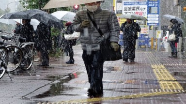 Sững sờ vì tuyết rơi ở Tokyo trong tháng 11