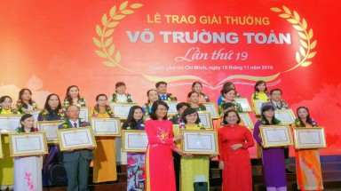  TPHCM: 33 Nhà giáo xuất sắc nhận giải thưởng Võ Trường Toản