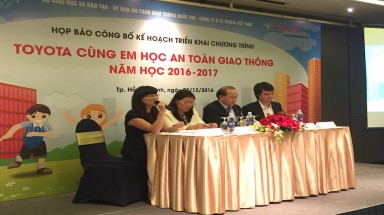  Toyota Việt Nam công bố Kế hoạch triển khai Chương trình “Toyota cùng em học An toàn giao thông”