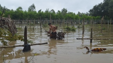  Đắk Lắk: Hồ thủy lợi tích nước gây ngập nhà, dân phải lên chùa ở nhờ