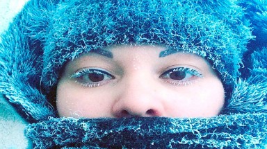 Giáng sinh lạnh -62 độ C ở miền Tây Siberia: Râu tóc đóng băng